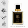 A clear glass bottle of perfume fragrance, inspired by Black Orchid From ATH FRAGRANCE