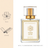 A clear glass bottle of perfume fragrance, inspired by flowerbomb From ATH FRAGRANCE